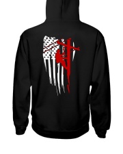 Flag Lineman Shirt Hooded Sweatshirt thumbnail