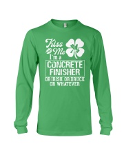 Concrete Finisher - Kiss Me Long Sleeve Tee tile