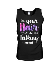 Let Your Hair Do The Talking Monat Unisex Tank thumbnail