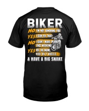 Biker Rev The Engine Ride On 2 Wheels Premium Fit Mens Tee thumbnail