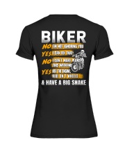 Biker Rev The Engine Ride On 2 Wheels Premium Fit Ladies Tee thumbnail