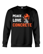 Peace Love Concrete Crewneck Sweatshirt thumbnail