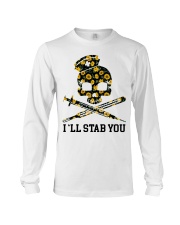 Nurse - I'll Stab You Long Sleeve Tee thumbnail