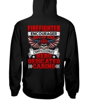 Firefighter encourager skilled kind compassionate Hooded Sweatshirt thumbnail