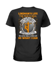 Lineman's Life Ladies T-Shirt thumbnail