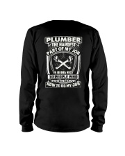 Plumber Hardest Part Long Sleeve Tee thumbnail
