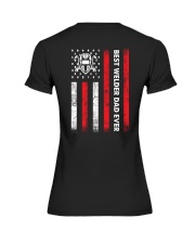 Best Welder Dad Ever Premium Fit Ladies Tee thumbnail