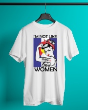 I'm Not Like Firefighter's Mom Most Women Classic T-Shirt lifestyle-mens-crewneck-front-3