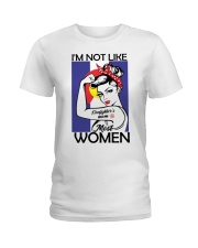 I'm Not Like Firefighter's Mom Most Women Ladies T-Shirt thumbnail