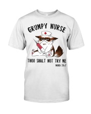 Grumpy Nurse Thou Shalt Nnot Try Me Premium Fit Mens Tee thumbnail