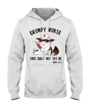 Grumpy Nurse Thou Shalt Nnot Try Me Hooded Sweatshirt thumbnail
