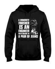 Concrete Finisher Is An Engineer Brains In Jeans Hooded Sweatshirt thumbnail