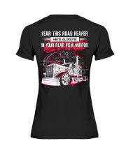 Fear This Road Reaper In Your Rear View Mirror Premium Fit Ladies Tee thumbnail