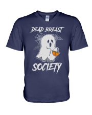 Dead Breast Society V-Neck T-Shirt thumbnail