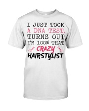 I Just Took A DNA Test - Crazy Hairstylist Premium Fit Mens Tee thumbnail