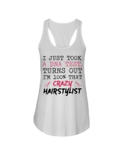 I Just Took A DNA Test - Crazy Hairstylist Ladies Flowy Tank thumbnail