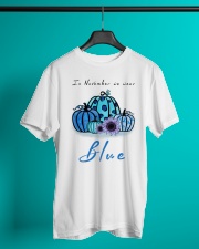 In November We Wear Blue Hairstylist Classic T-Shirt lifestyle-mens-crewneck-front-3