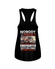 Nobody Is Perfect But Once You're Firefighter Ladies Flowy Tank thumbnail