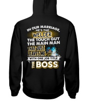 In Our Marriage He's The Welder Hooded Sweatshirt thumbnail