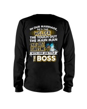 In Our Marriage He's The Welder Long Sleeve Tee thumbnail