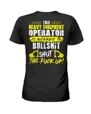 Heavy Equipment Operator Allergic To Bullshit Ladies T-Shirt thumbnail