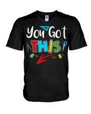 You Got This Shirt V-Neck T-Shirt tile