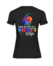 Love My Life As A Welder Wife Premium Fit Ladies Tee thumbnail