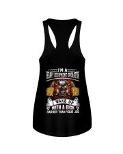 I'm A Heavy Equipment Operator I Wake Up With Ladies Flowy Tank thumbnail