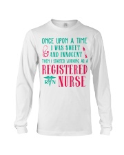 Then I Started Worning As A Registered Nurse Long Sleeve Tee tile