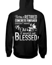 Being A Retired Concrete Finisher Hooded Sweatshirt thumbnail