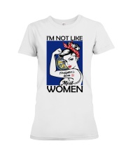 I'm Not Like Firefighter's Mom Most Women Nebraska Premium Fit Ladies Tee thumbnail