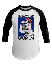 I'm Not Like Firefighter's Mom Most Women Nebraska Baseball Tee thumbnail