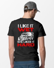Concrete Finisher I Like It Wet She Likes It Hard Classic T-Shirt lifestyle-mens-crewneck-back-6