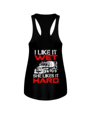 Concrete Finisher I Like It Wet She Likes It Hard Ladies Flowy Tank thumbnail