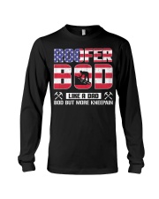 Roofer Bod Like A Dad Long Sleeve Tee thumbnail