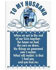 To My Husband Poster 11x17 Poster front