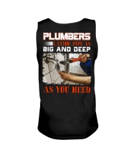 Plumber LAying Pipe As Big And Deep As You Need Unisex Tank thumbnail