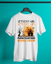 Punctuation Saves Lives Classic T-Shirt lifestyle-mens-crewneck-front-3