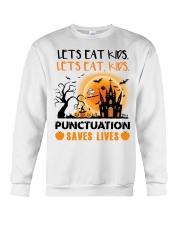 Punctuation Saves Lives Crewneck Sweatshirt thumbnail
