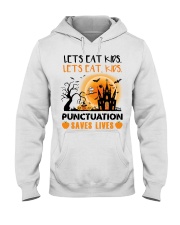 Punctuation Saves Lives Hooded Sweatshirt thumbnail