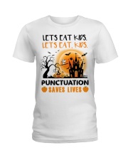 Punctuation Saves Lives Ladies T-Shirt thumbnail