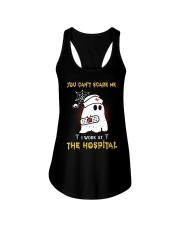 I Work At The Hospital Nurse Ladies Flowy Tank thumbnail