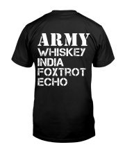 Veteran Army Whiskey India Foxtrot Echo Premium Fit Mens Tee thumbnail