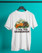 I Party With Sasquatch Classic T-Shirt lifestyle-mens-crewneck-front-3