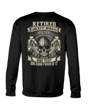 Retired Concrete Finisher Been There Done That Crewneck Sweatshirt thumbnail