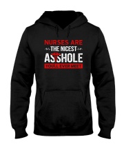 Nurses Are The Nicest You'll Ever Meet Hooded Sweatshirt thumbnail