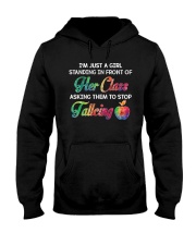I'm Just A Girl Standing In Front Of Her Class Hooded Sweatshirt tile
