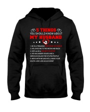 5 thing You Should Know About My Husband Roofer Hooded Sweatshirt thumbnail