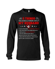 5 thing You Should Know About My Husband Roofer Long Sleeve Tee thumbnail