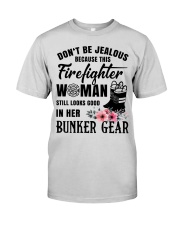 Don't be jealous Because this Firefighter woman Premium Fit Mens Tee thumbnail
